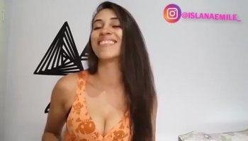 Chubby teen going anal